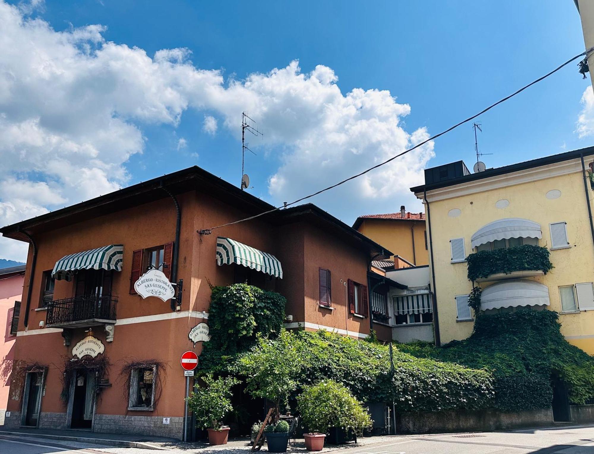 Hotel Ristorante San Giuseppe Черноббио Экстерьер фото